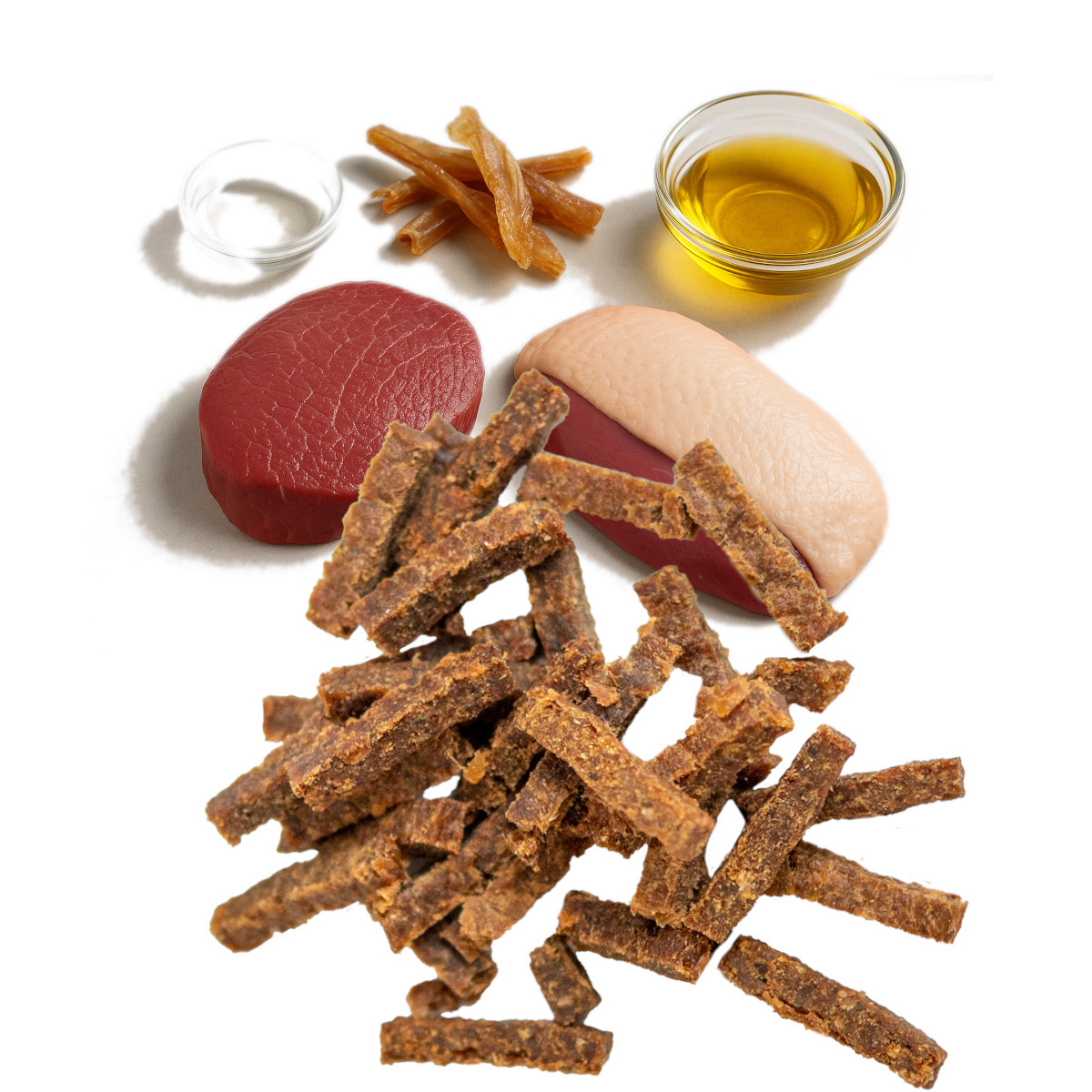 BULTI Jerky sticks rich in duck - Katze behandeln - 60g - foto 2