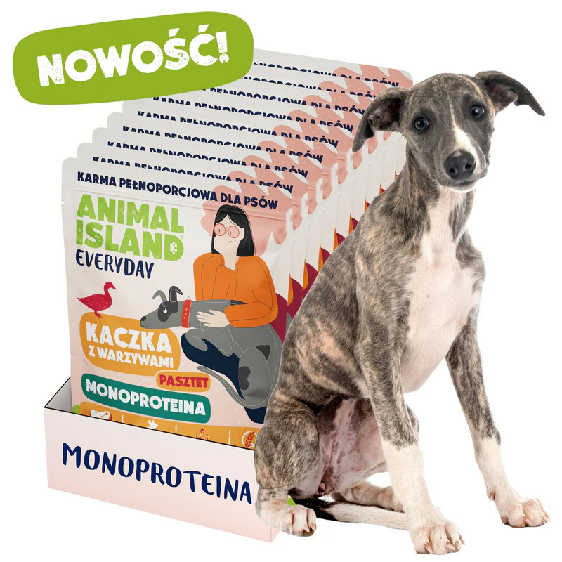 ANIMAL ISLAND Everyday Monoprotein Duck - Nassfutter für Hunde - 9x300g - foto 1