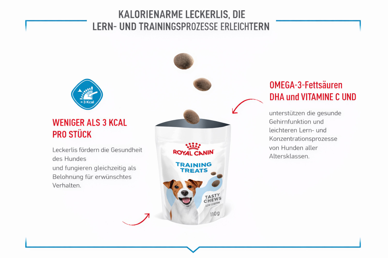 ROYAL CANIN Training Treats – Belohnungsleckerlis für Hunde zur Unterstützung des Trainings - 110 g - foto 3