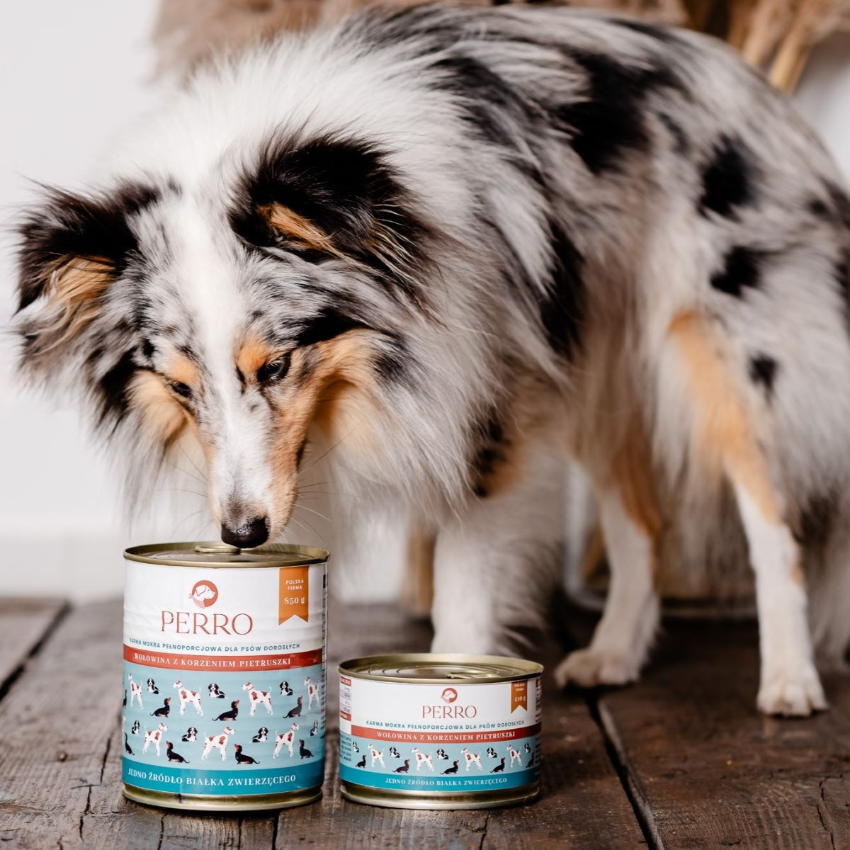 PERRO Beef with parsley root - nassfutter für Hunde - 410g - foto 4