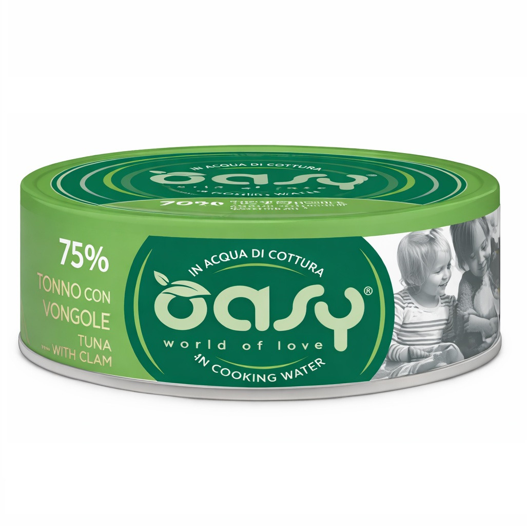 OASY More Love Tuna with clam - nassfutter für Katzen - 70g - foto 1