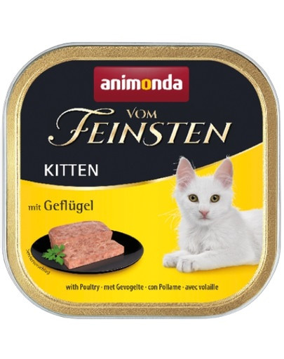 ANIMONDA Vom Feinsten Kitten Chicken - nassfutter für Katzen - 100g - foto 2