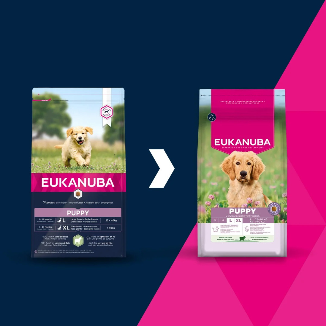 EUKANUBA Puppy L XL Rich in lamb & rice - trockenfutter für Hunde - 12kg - foto 4