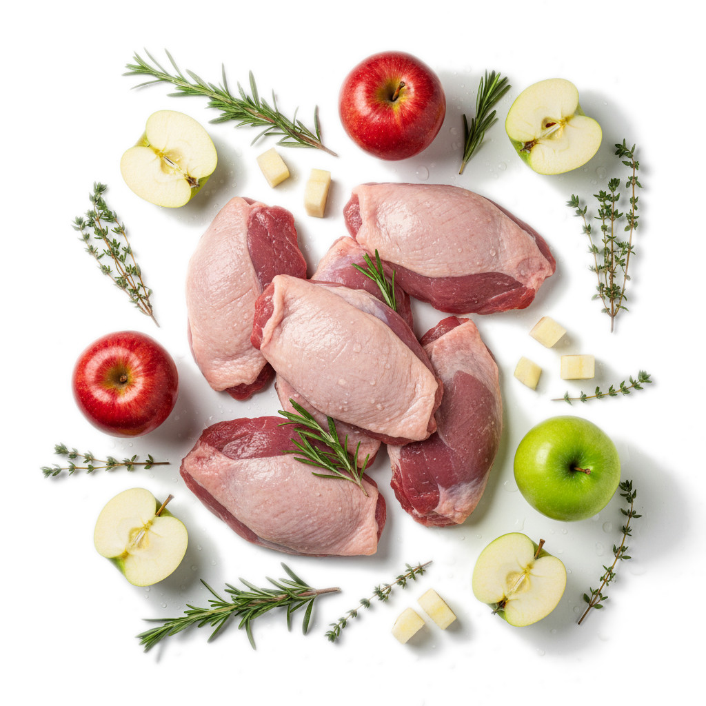 TUF TUF Duck with apple - Nassfutter für Hunde - 300g - foto 2