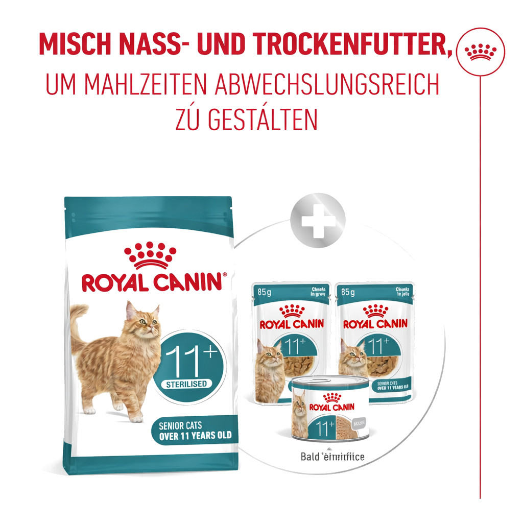 ROYAL CANIN Ageing 11+ Sterilised - trockenfutter für Katzen - 4kg - foto 10
