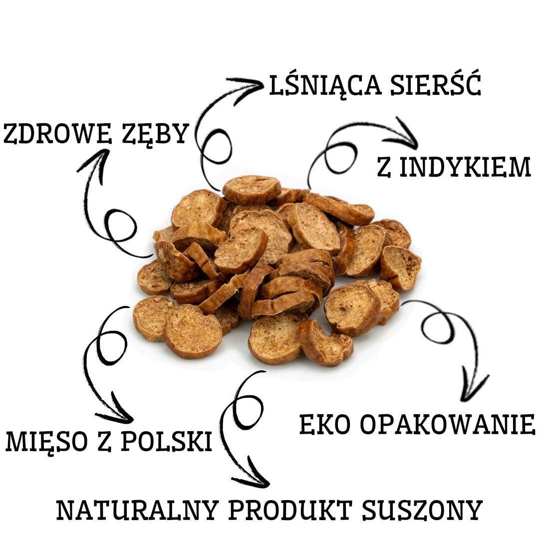 BULT Dried turkey slices - leckerli für hunde - 100g - foto 2