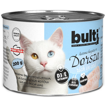 BULTI Hackfleisch MIX 5 Geschmacksrichtungen – Nassfutter für Katzen – 30 x 200 g - foto 6