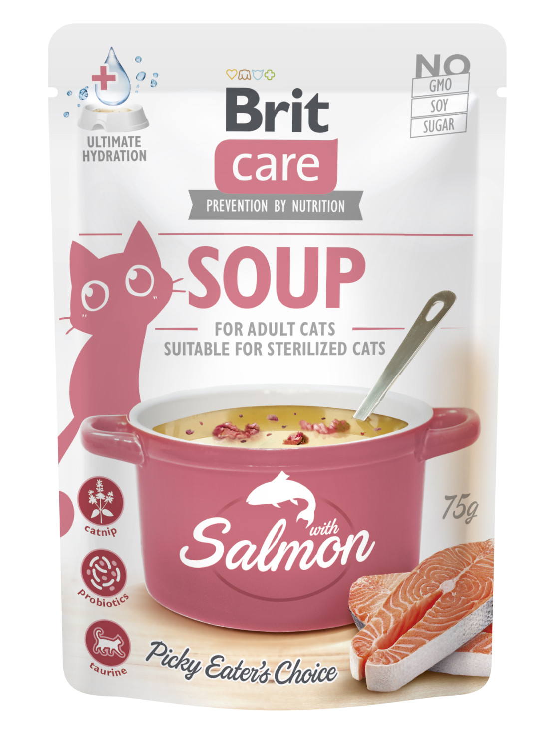 BRIT Care Soup Salmon - Suppe für Katze - 75g - foto 1