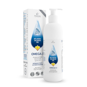 POKUSA RawDietLine Atlantic Salmon Oil - nahrungsergänzungsmittel für hunde und katzen - 1000ml - foto 3