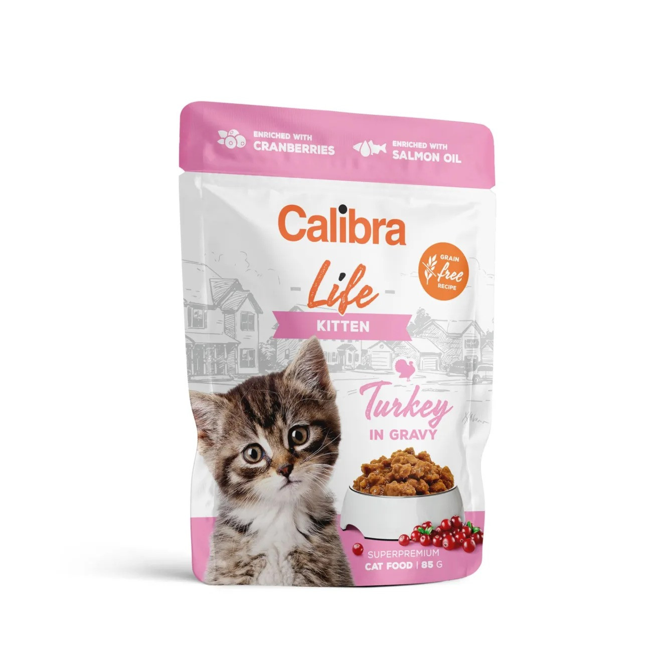 CALIBRA Cat Life Kitten Turkey in gravy - Nassfutter für Katzen - 6x85g - foto 1