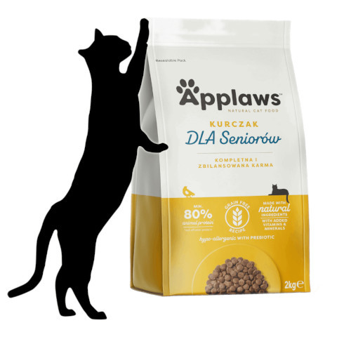 APPLAWS Senior Chicken - trockenfutter für Katzen - 2kg - foto 3