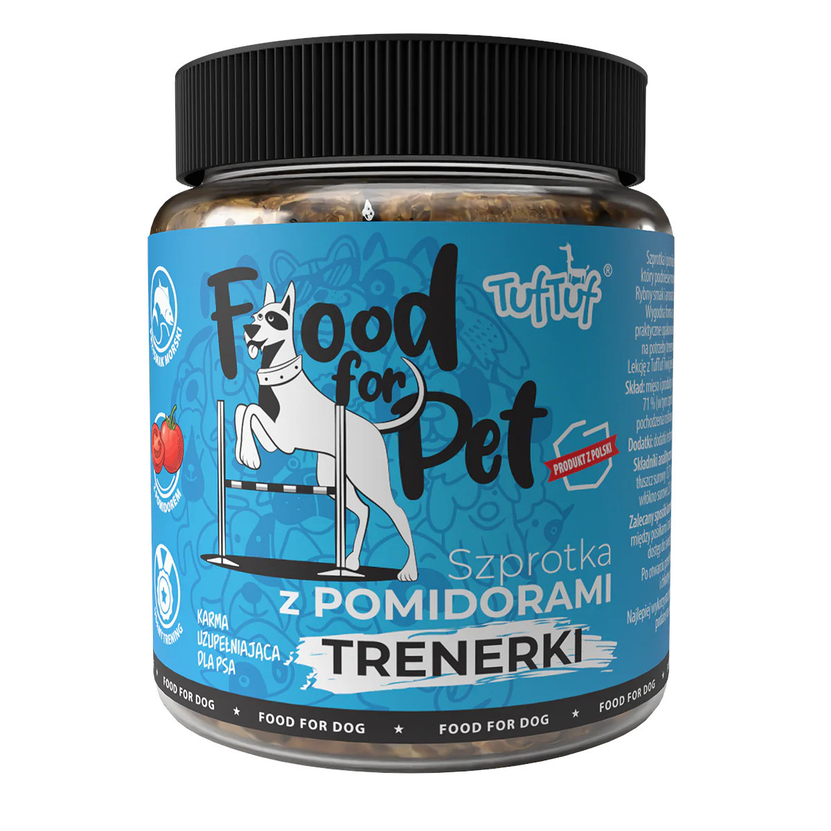 TUF TUF Trainerinnen Sprotte mit Tomate – Leckerbissen für Hunde – 4 x 120 g - foto 3