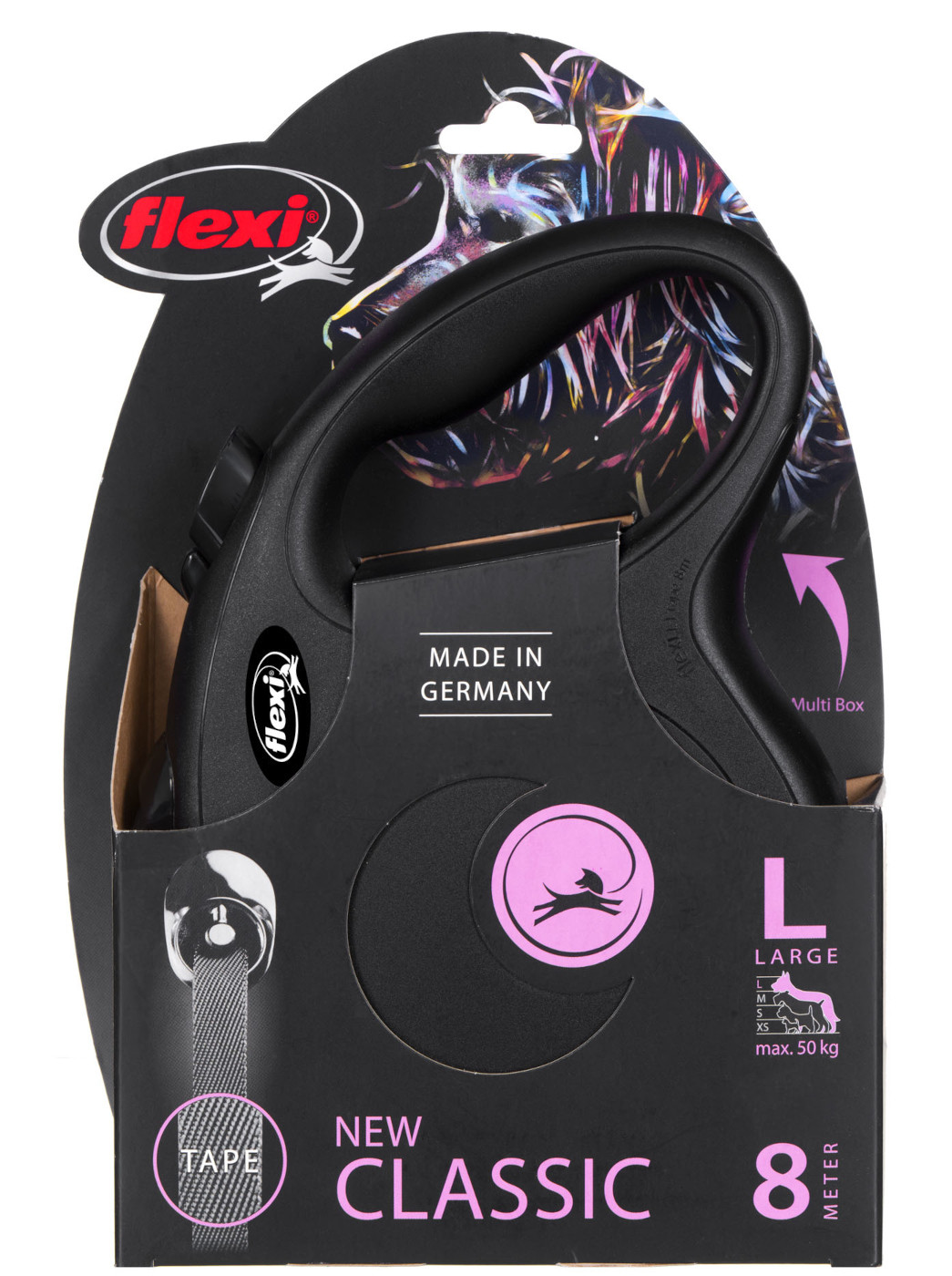 Flexi New Classic Hund Rückziehbare Leine 8 m - foto 4