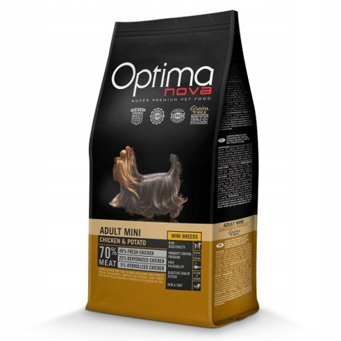OPTIMANOVA Adult Mini Chicken & Potato - trockenfutter für Hunde - 2kg - foto 1