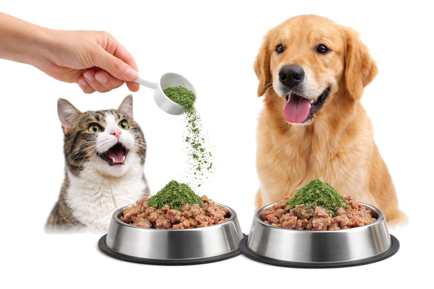 POKUSA RawDietLine Alga - nahrungsergänzungsmittel für hunde und katzen - 350g - foto 4