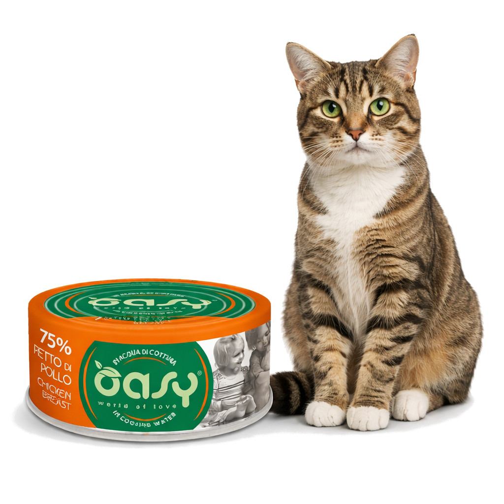 OASY More Love Chicken Breast - nassfutter für Katzen - 70g - foto 2