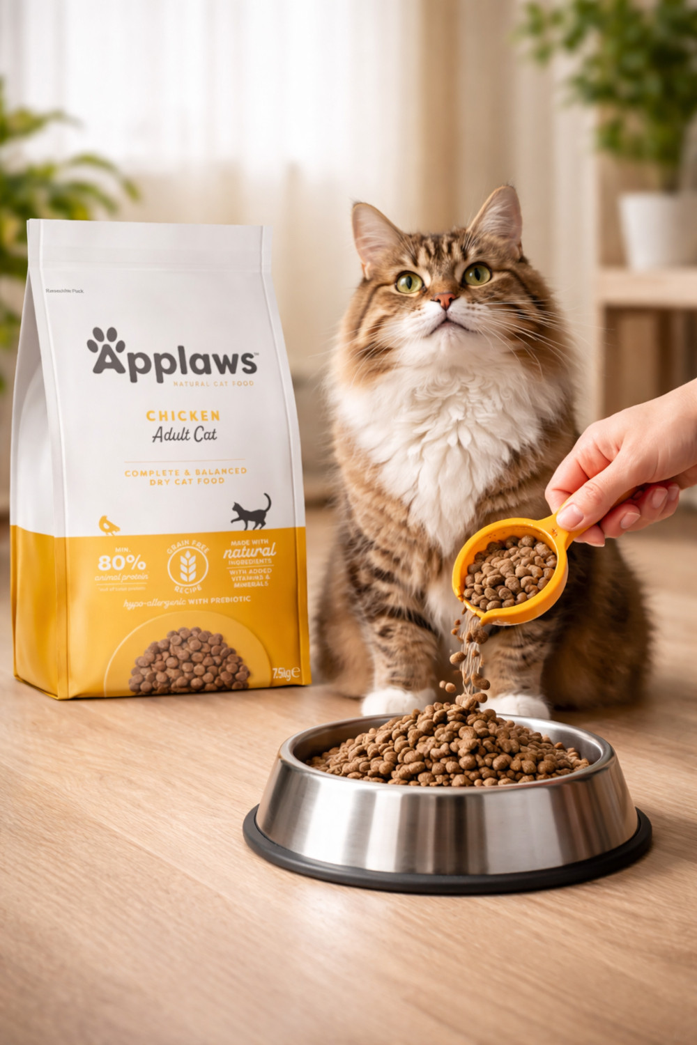 APPLAWS Chicken - trockenfutter für Katzen - 7,5kg - foto 3