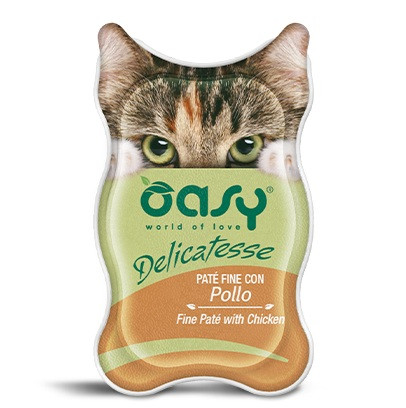 OASY Delicatesse Fine paté with Chicken - nassfutter für Katzen - 85g - foto 1