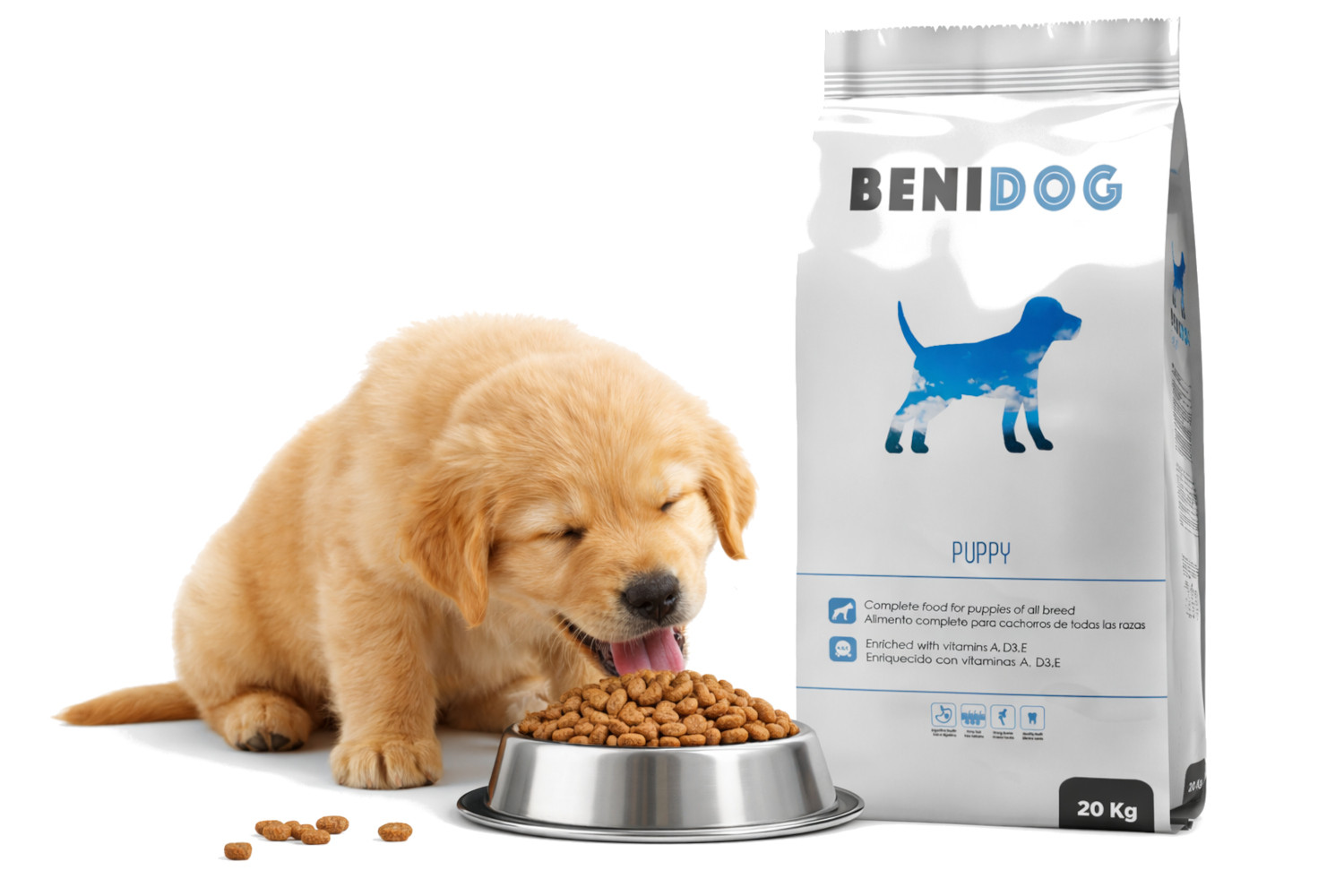 BENIDOG Puppy - trockenfutter für Hunde - 20kg - foto 3