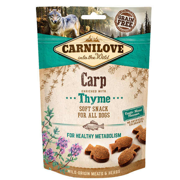 CARNILOVE Soft Carp+Thyme Hundeleckerli - 200 g - foto 1