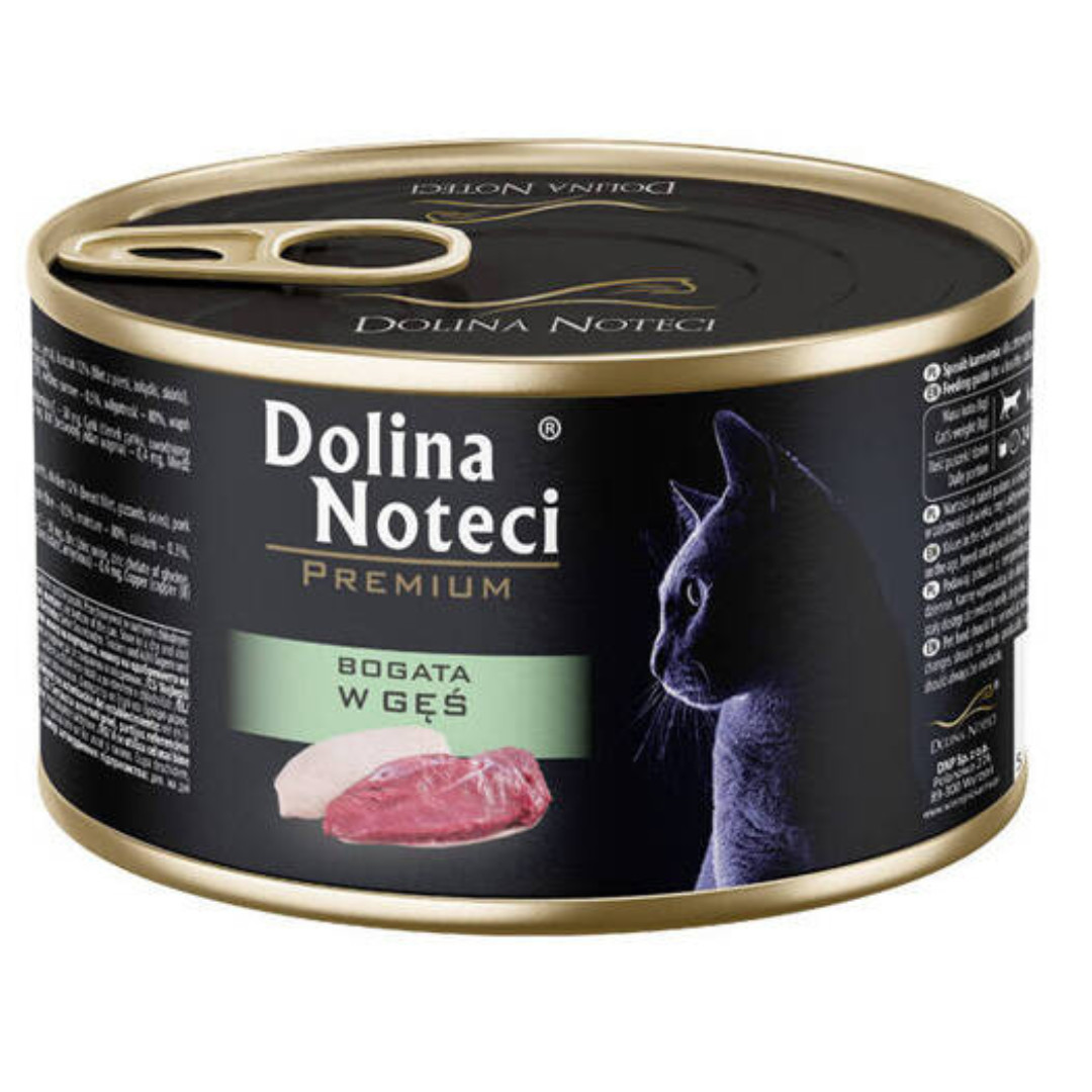 DOLINA NOTECI Premium-Nassfutter mit Gänsefleisch - 24x185g - foto 1