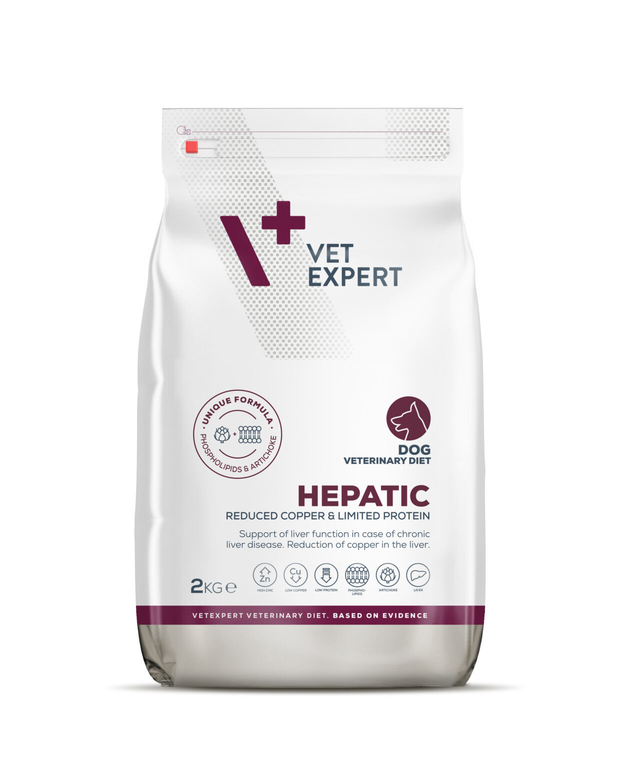 VET EXPERT Veterinary Diet Hepatic Dog - Trockenfutter für Hunde - 2kg - foto 2