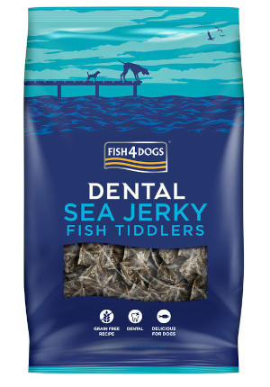 FISH4DOGS Dental Sea Jerky Fish Tiddlers - leckerli für hunde - 575g - foto 1