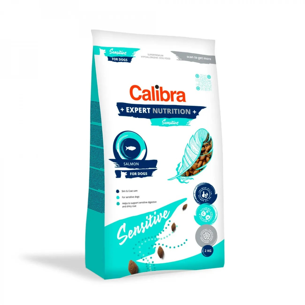 CALIBRA Dog Expert Nutrition Sensitive Salmon - trockenfutter für Hunde - 2kg - foto 1