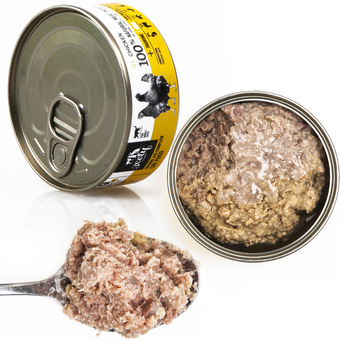 3COTY Chicken - nassfutter für Katzen - 80g - foto 1