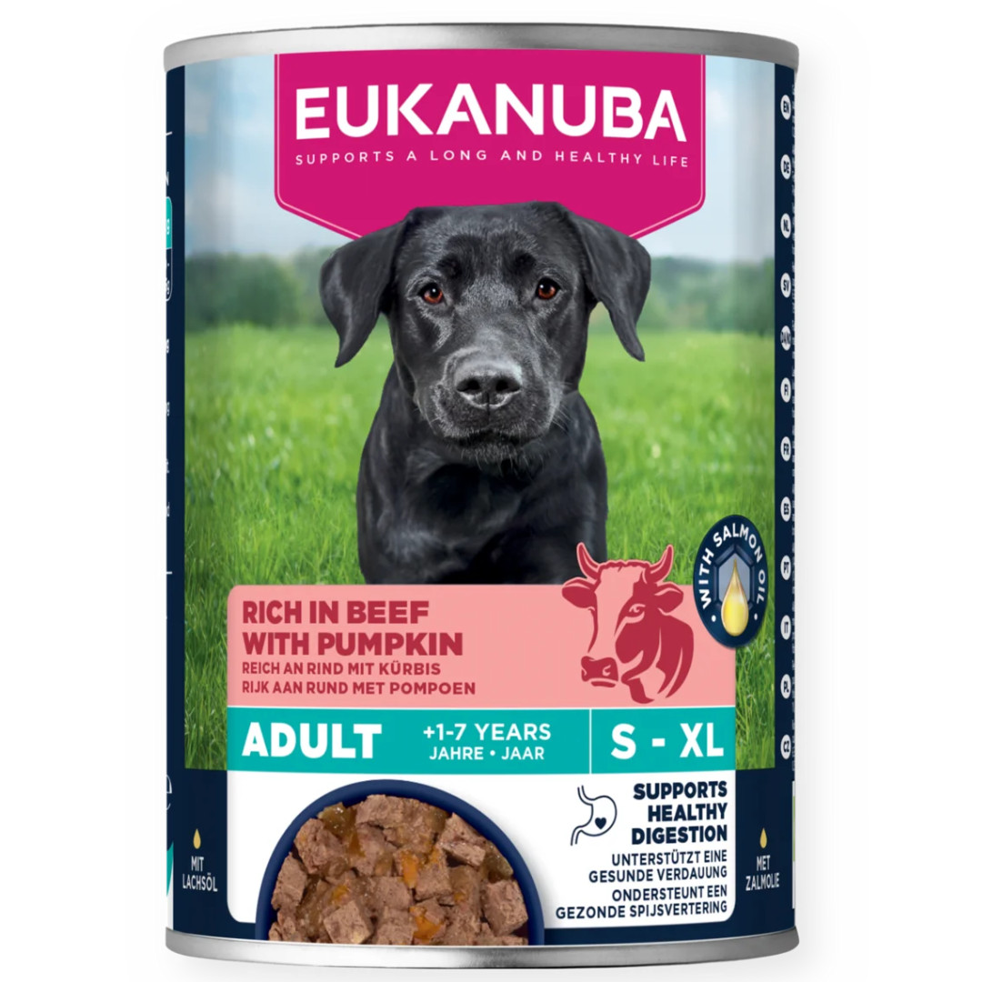 EUKANUBA Life Care Rich in beef and pumpkin - Nassfutter für Hunde - 400g - foto 1