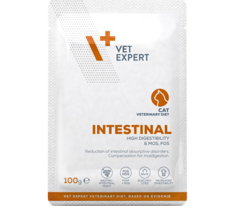 VET EXPERT Veterinary Diet Intestinal Cat - Nassfutter für Katzen - 100g - foto 2