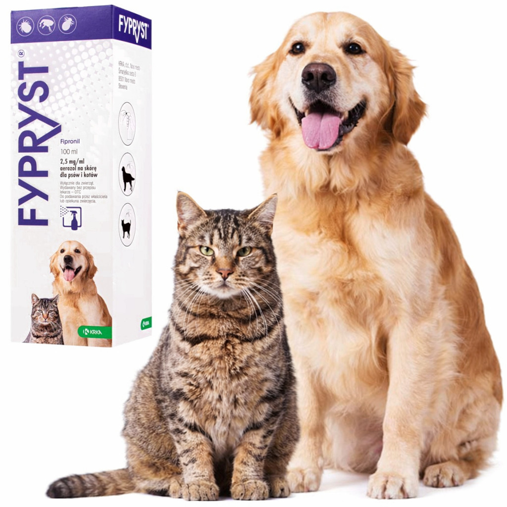 FYPRYST Fipronil - floh- und zeckenspray für hunde und katzen - 100 ml - foto 2