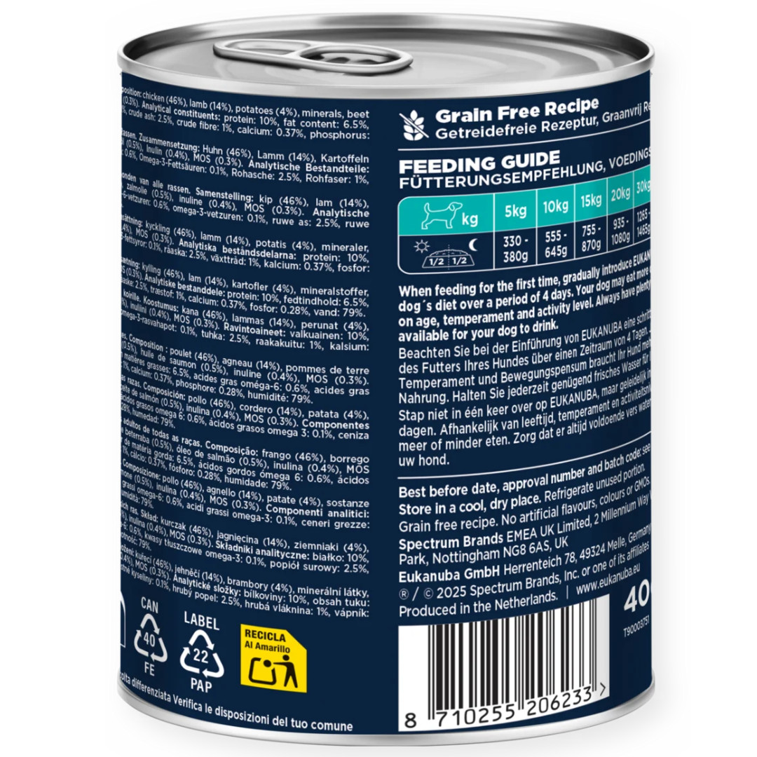 EUKANUBA Life Care Rich in lamb and potatoes - Nassfutter für Hunde - 400g - foto 2