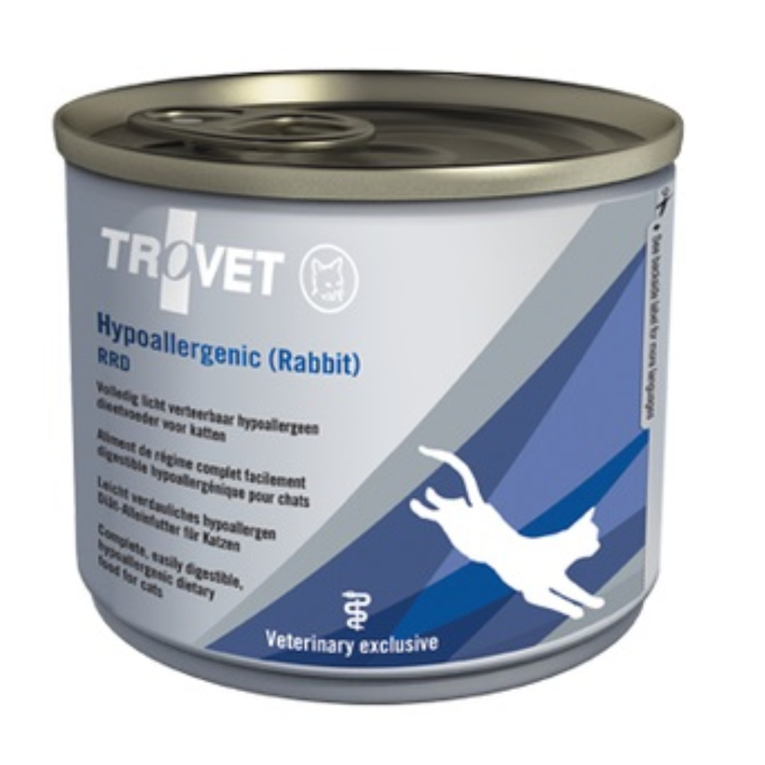 TROVET Hypoallergenic RRD with rabbit - Nassfutter für Katzen - 200g - foto 2