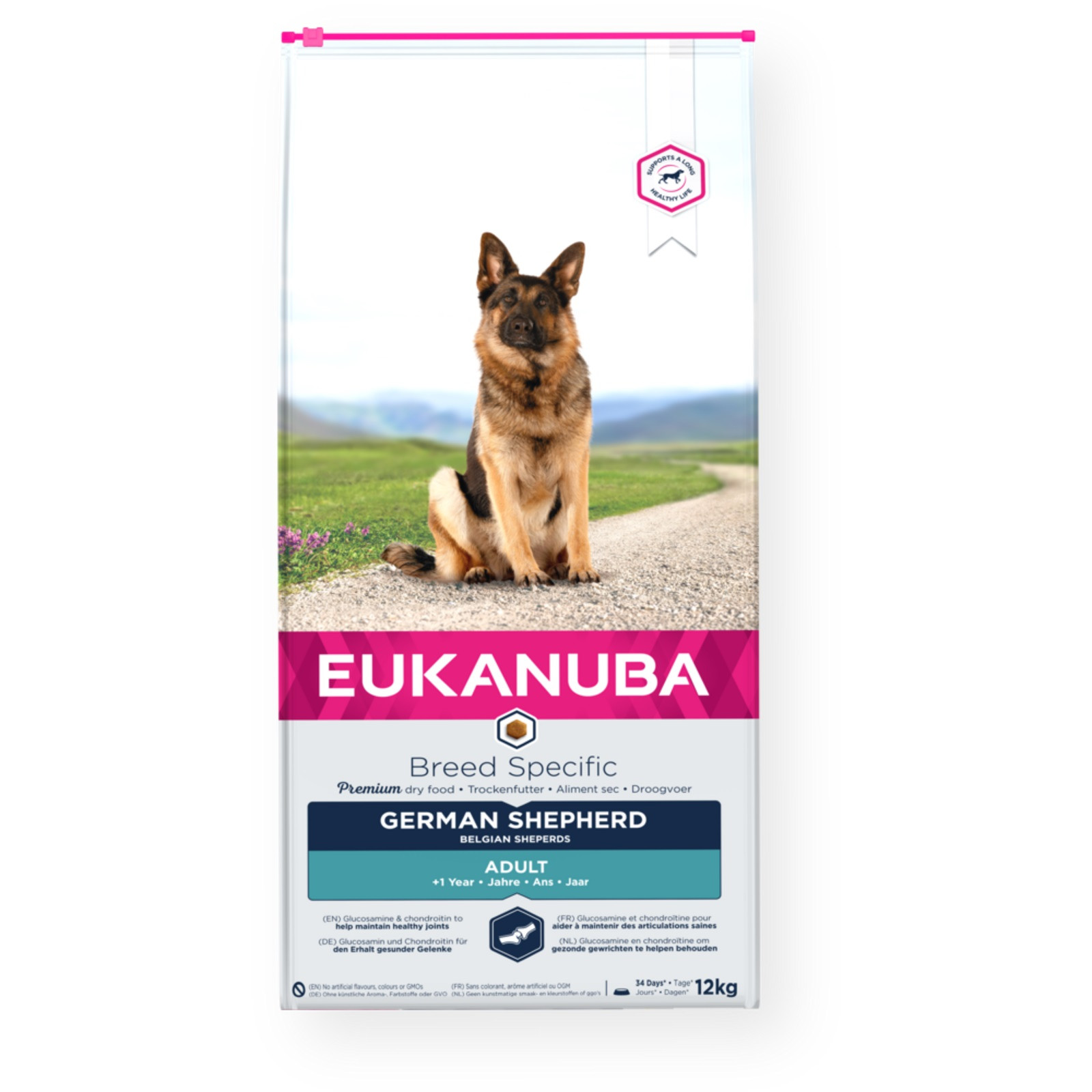 Eukanuba Breed Specific German Shepherd Chicken 12 kg - foto 1