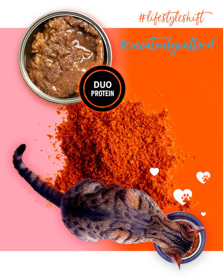 3COTY Turkey with krill - nassfutter für Katzen - 6x80g - foto 5