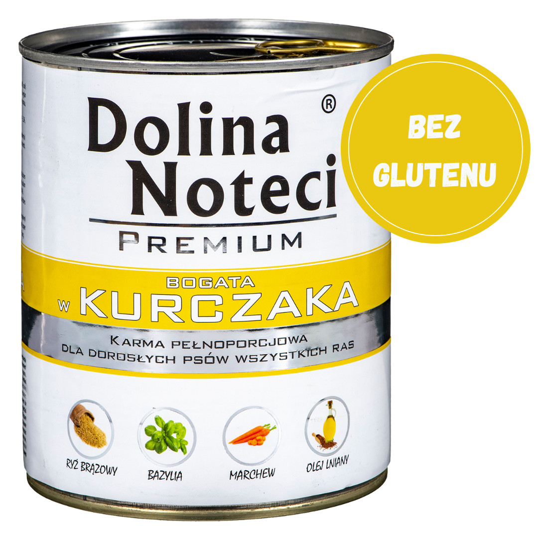DOLINA NOTECI Premium Rich in chicken - Nassfutter für Hunde - 800 g - foto 2