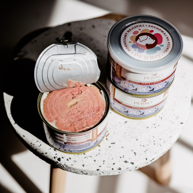 PERRO Junior Turkey and pumpkin - nassfutter für Hunde - 850g - foto 1