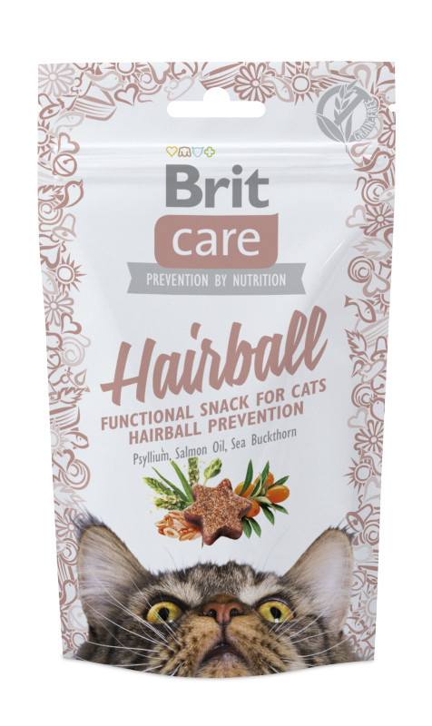 BRIT Care Cat Snack Hairball - Katzenleckerli - 50 g - foto 1