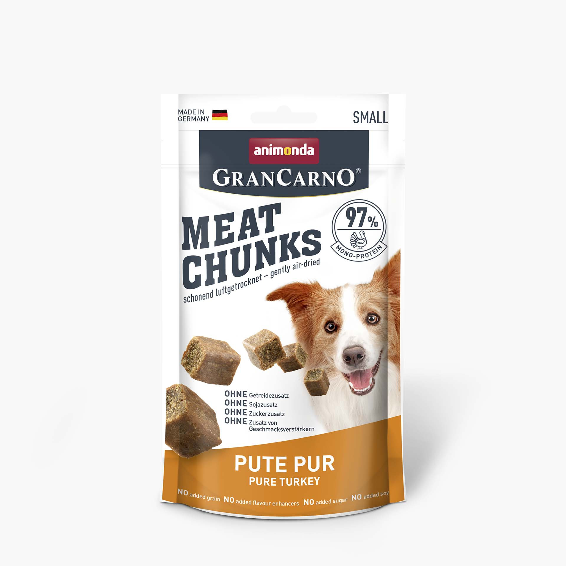ANIMONDA Meat Chunks Turkey - leckerli für hunde - 60g - foto 2