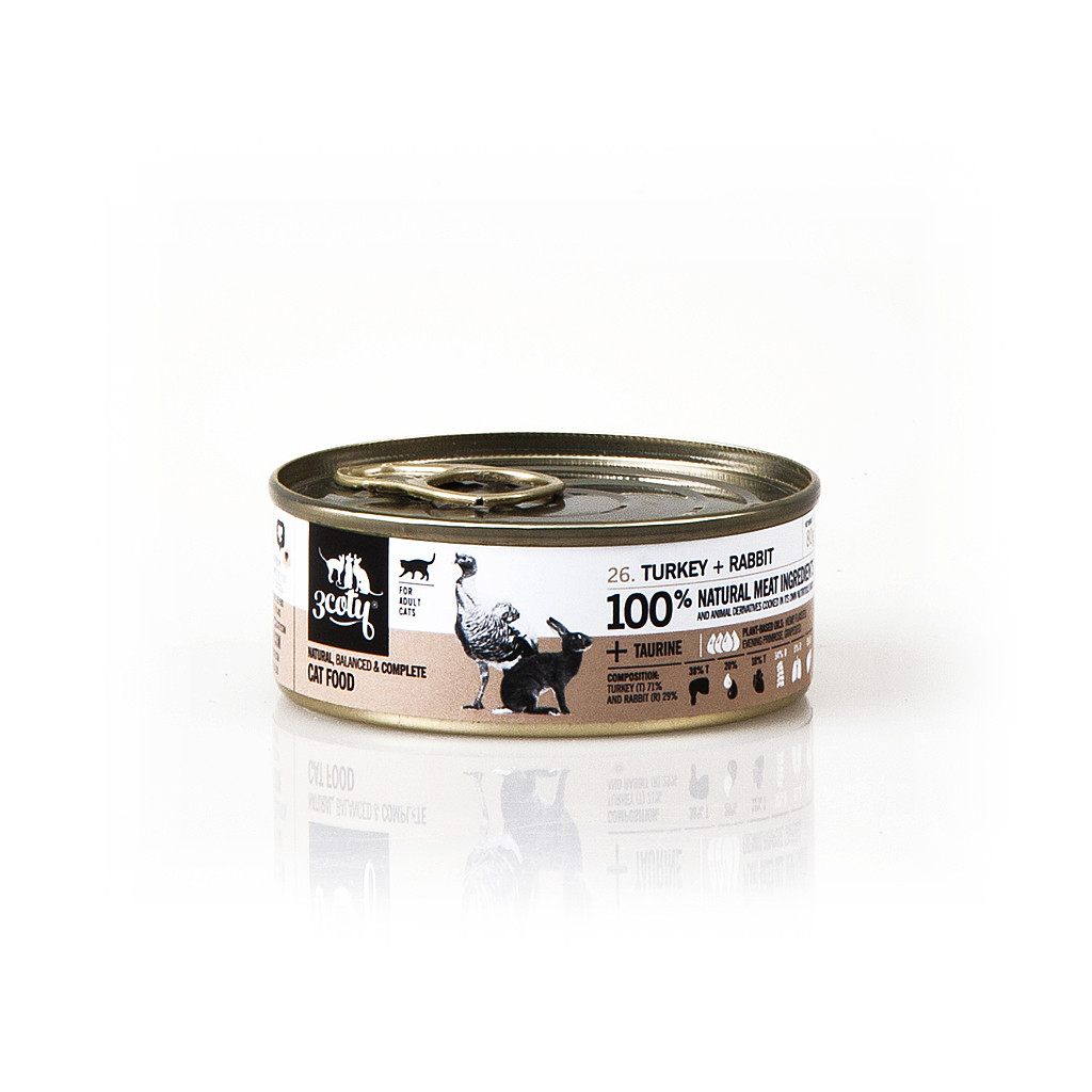 3COTY MIX 4 Geschmacksrichtungen – Nassfutter für Katzen – 24x80g - foto 1