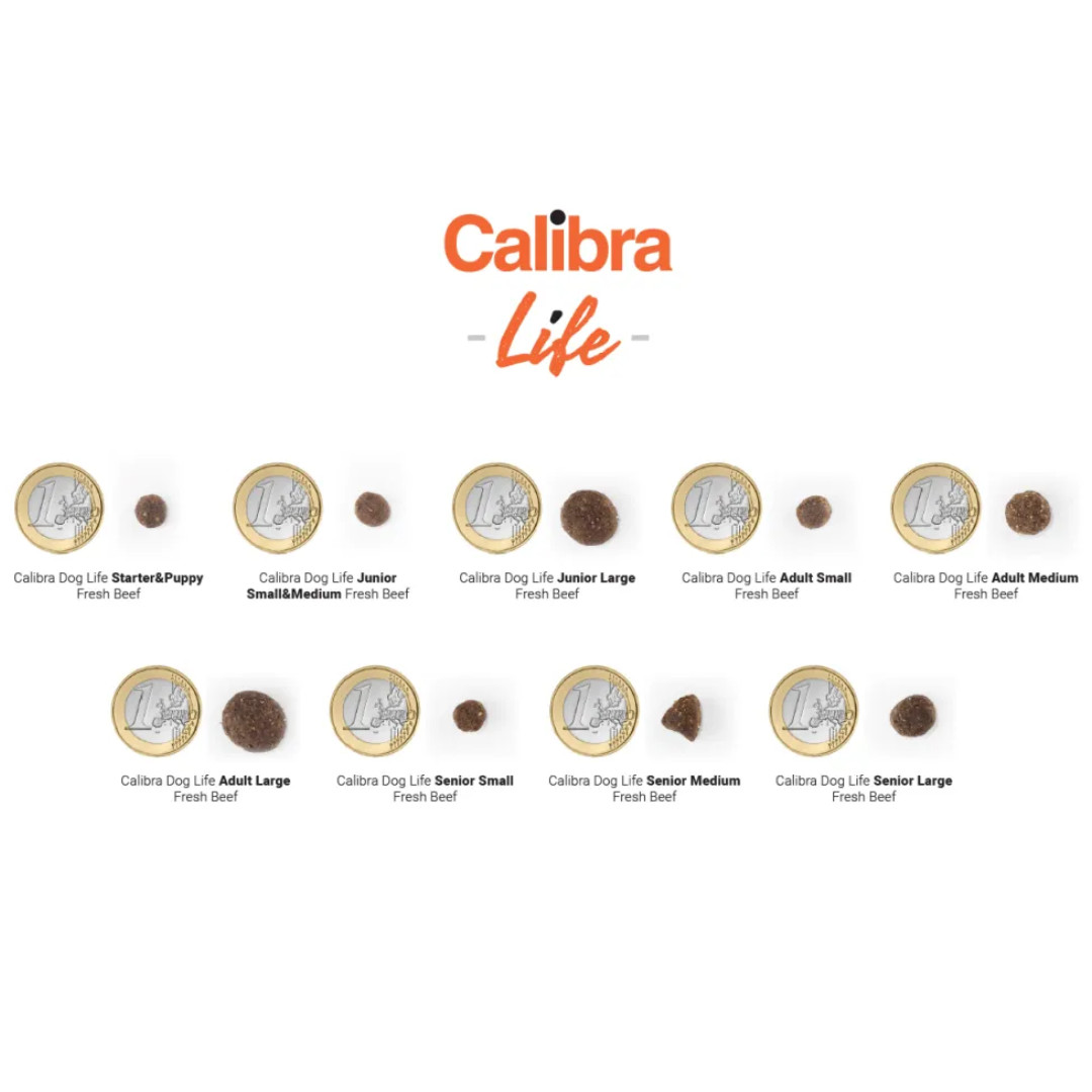 CALIBRA Dog Life Senior Small Fresh Beef - trockenfutter für Hunde - 1,5kg - foto 2
