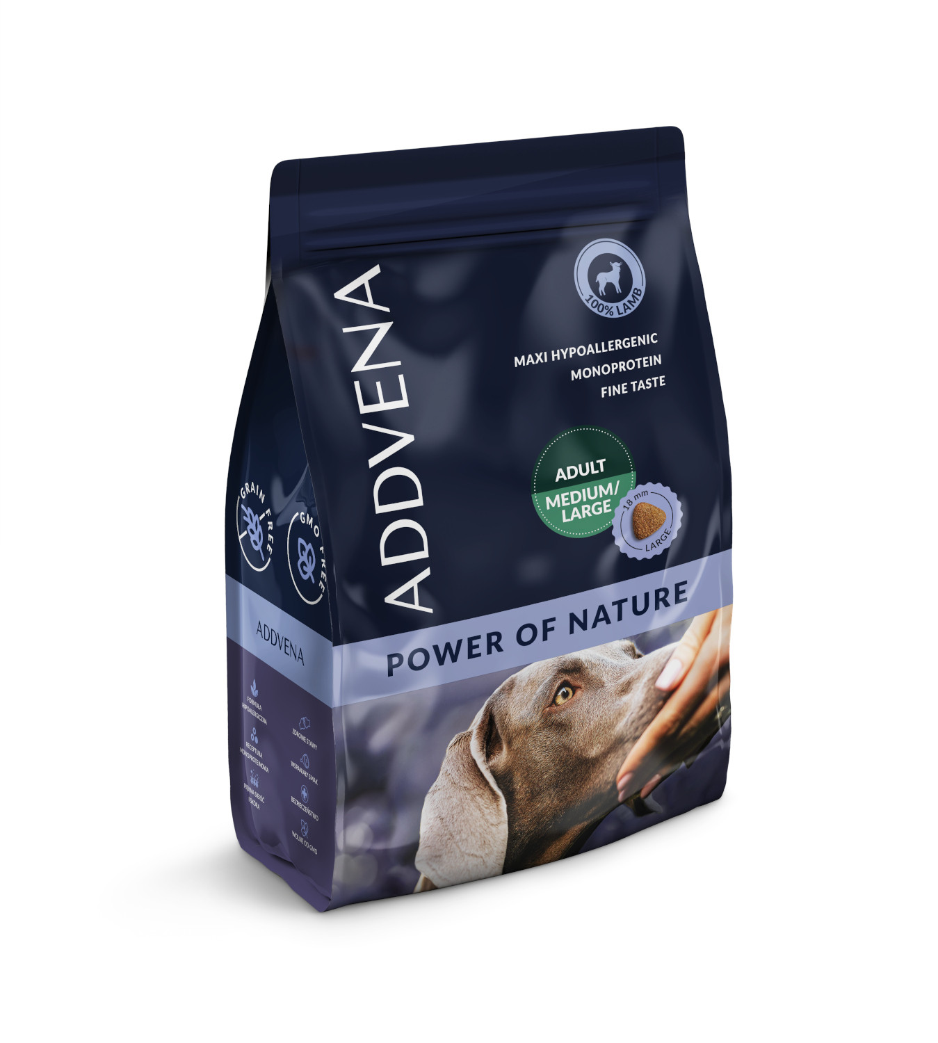 ADDVENA Power of Nature Adult Medium/Large Lamb - trockenfutter für Hunde - 2,5kg - foto 5