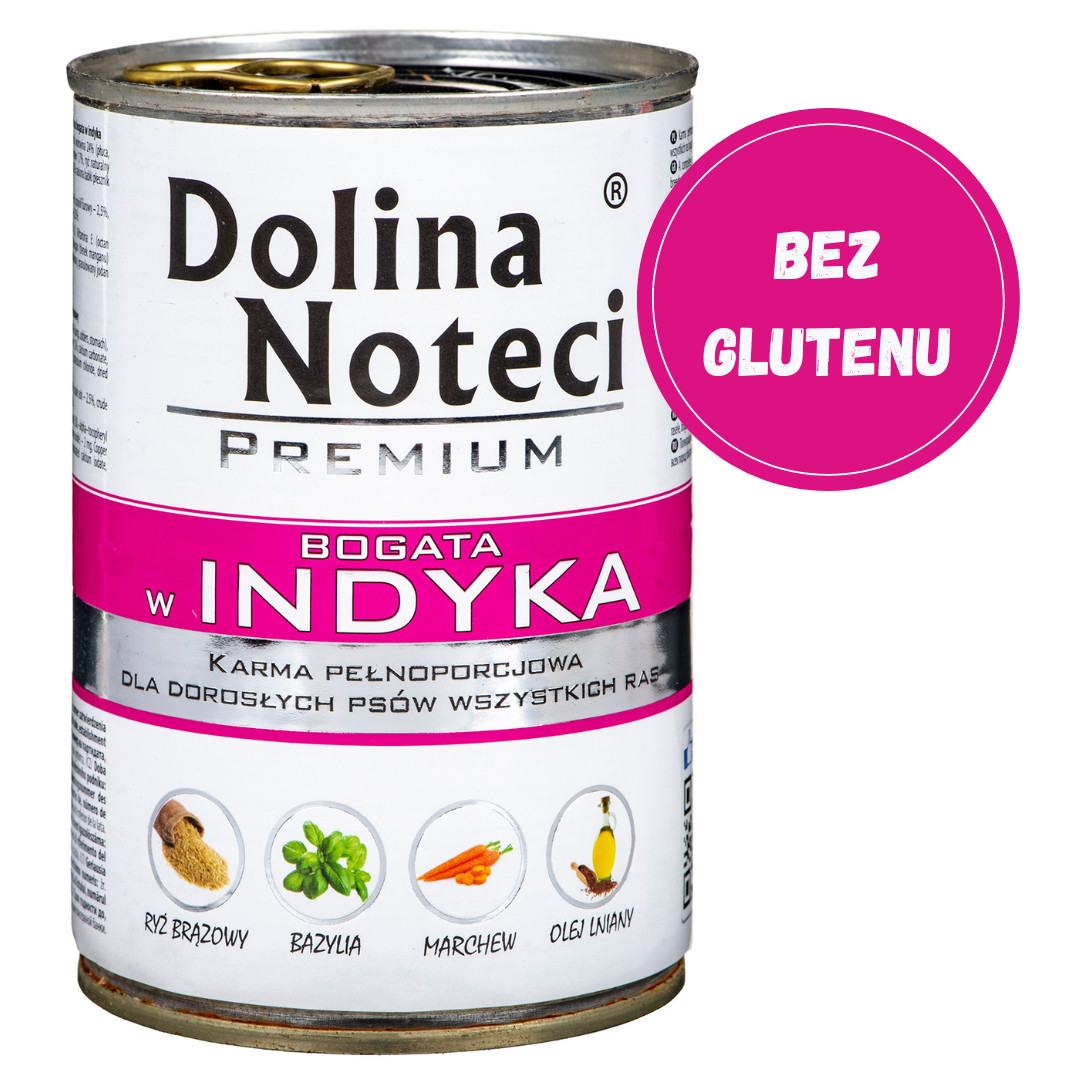DOLINA NOTECI Premium Rich in turkey - Nassfutter für Hunde - 400 g - foto 2
