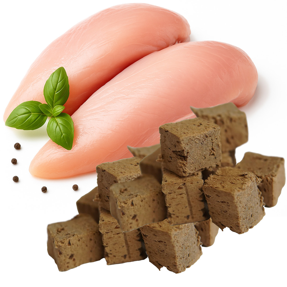 TUF TUF Psie żelki - poultry fudge - leckerli für hunde - 80g - foto 2