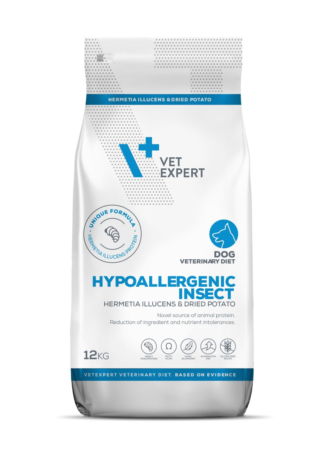 VET EXPERT Veterinary Diet Hypoallergenic Insect Dog - Trockenfutter für Hunde - 12 kg - foto 2