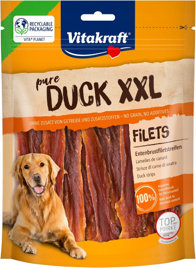 VITAKRAFT Entenfilets XXL – Leckerbissen für Hunde – 250g - foto 1