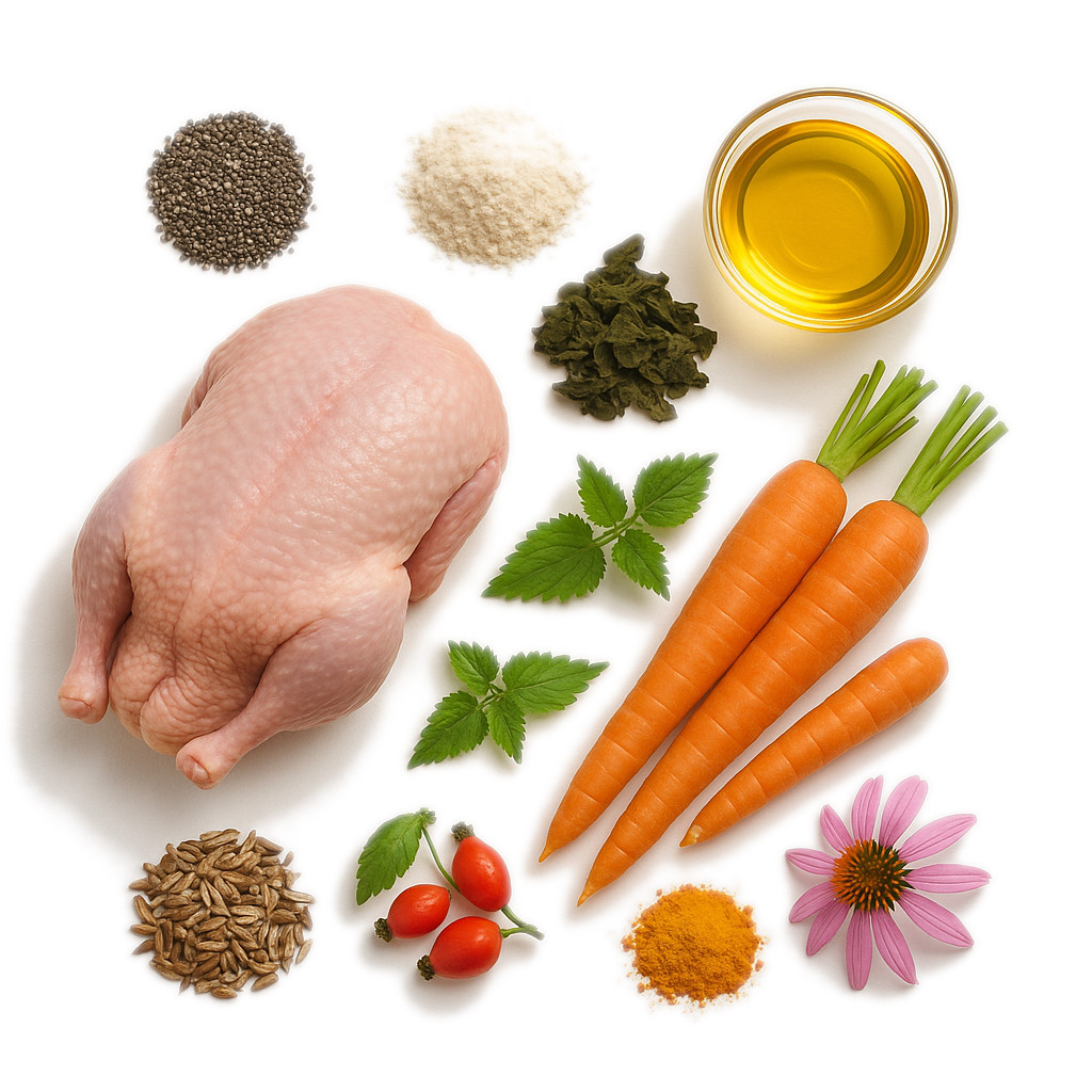 PERRO Duck with carrot - Nassfutter für Hunde - 800g - foto 2