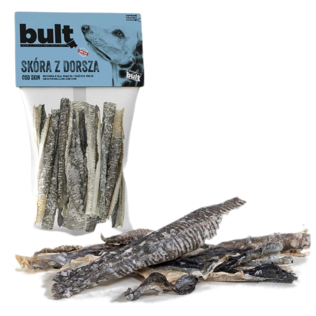 BULT Cod skin - leckerli für hunde - 50g - foto 1
