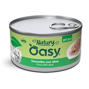OASY Natury Soft Jelly Tuna with aloe - nassfutter für Katzen - 150g - foto 1